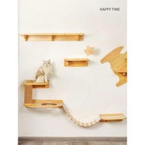 고양이 원목 캣타워 놀이터 캣폴 소형 캣츠드림, K. 새로운 작은 공기