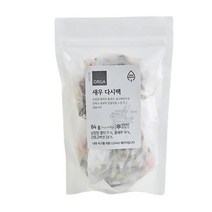 [한끼ZERO 새우 다시팩 84g (84g) 깊은맛 천연 조미료 캠핑 휴대용 자취생 간단요리 ORGA 홈캉스 맛집, 2개