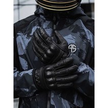 오토바이 방한 장갑 자전거 글러브 토시 방한 방풍, XS V9-블랙/벨벳으로 보온성 (가을겨울 방풍)