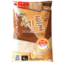세틀 해수 및 시클리드 산호사 세척모래 4kg + 아쿠아크리너, 혼합 색상, 4세트