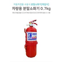 ch1 co2소화기 가정집 자동차 안전 축압식 차량용 분말 소화기 0.7kg 불꽃신호기 가정용소화기 자동차용품 트렁크정리함, 본상품선택, 1개