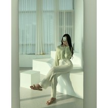 [꾸안꾸룩 당일배송 최저가] 크롭 솜사탕 여름 니트 -빈난다