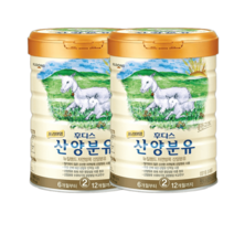 일동 후디스 산양분유 2단계 프리미엄 800g x 2캔, 일동후디스 프리미엄 산양분유 800g 2단계 2캔