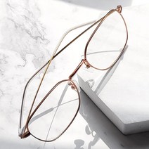 멜라크메 국산 초탄성 편안한 사각 스퀘어 투톤 안경테