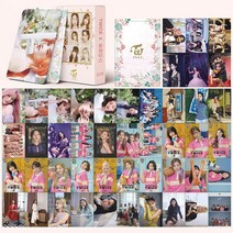 2023 케이팝 아이돌 포토카드 트와이스 로모 카드 1 2 사이 새로운 사진 앨범 느낌 HD 높은 팬 선물 54 개/세트, [10] TWICE-10