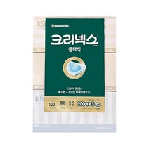 크리넥스 클래식 각티슈 200매 3입 X 1팩 갑티슈