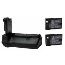 캐논 BG-E14 호환 배터리그립+LP-E6 호환배터리 2개 EOS 90D 80D 70D, BG-E14 호환그립+LP-E6 호환배터리 2개