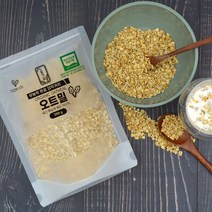 무농약원료오트밀 압착귀리 350g, 2개