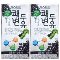 파스퇴르 쾌변두유 검은콩 검은깨 190mL 24팩