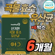 곡물 효소 유산균 x6 15종 발효 5종 소화 분해 효소 17종 혼합 유산균 유해 요소 무첨가 프락토올리고당 간편섭취 분말 가루 미숫가루맛 해썹 인증 현대인 맞춤형 역가수치