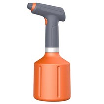 전기분무기 고압 농약살포 원예 전기 식물 스프레이 병 USB 충전식 자동 급수 안개 휴대용 정원 분무기 도, [04] 주황색
