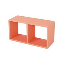 더크린 DIY 5 컬러공간박스2단, 블랙