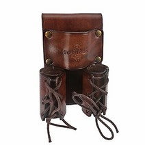 목수벨트 미국 TOURBON 가죽공구정리대 불핀 홀스터렌치 해머홀더-606668, 갈색, 1개