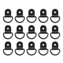 캠핑카 카라반 보트 개조 부품 DIY 용품 부속 v 링에 트럭 트레일러화물 볼트에 대 한 20pcs d 모양 풀 후크 묶인 앵커 링화물 고정 버클