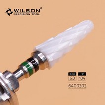 WILSON 정밀 공구 원추형크로스 컷화이트 세라믹 64002026400802 지르코니아 세라믹 버, 6400202