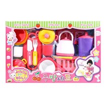 여아 소꿉놀이 장난감 옹기 종기 주방 도구 세트 221465EA, 쿠팡 본상품선택