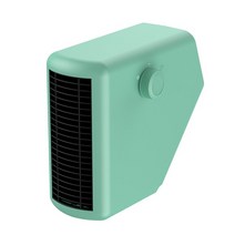 차박 마카롱 온풍기 휴대용 스마트 전기 히터 3초 빠른, 초록, 110v 미국 플러그