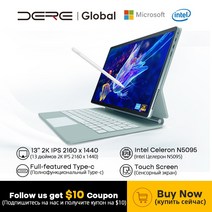 포토샵 영상편집 고성능 업무용 노트북 Dere-태블릿 T30 Pro 13 인치 2K IP, 한개옵션5, 한개옵션4, 한개옵션3, 한개옵션2, 03 16GB RAM x 1TB SSD, 02 Light Green