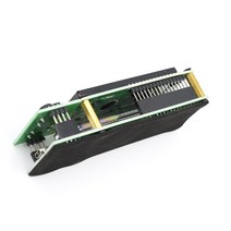 EMF 측정기 핵방사선 검출기 가이거 카운터 테스터 돌 보석 개인 선량계 EMF 미터, 한개옵션0