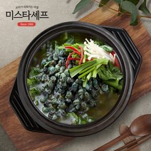 미스타셰프 아욱다슬기해장국 500g 8팩, 없음