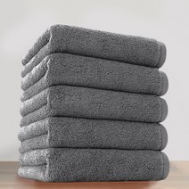 FASEN 100%순면 수건 호텔수건 200g, 5, 다크그레이
