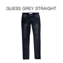 게스 정품 그레이 워싱 일자 (30-36사이즈)