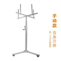 조명 리프팅 브래킷 설치 거치대 핸드 크랭크 고소 공사, 단일사이즈, 3.5m 다단자동잠금 스텐 수동크랭크식