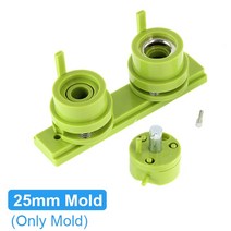 배지 버튼 기 기계 DIY 핀 펀치 프레스 제작 키트 32mm 44mm 58mm 금형, [08] 25mm Mold