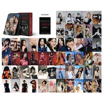 55 PCS/Set 아이돌 Aespa GI-DLE Lomo 카드 ITZY Photocards BP IVE Kep1er 레드 벨벳 Stayc 새 앨범 Photocard, [10] (G)I-DLE