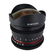 SAMYANG 동영상 용 단 초점 어안 렌즈 VDSLR 8mm T3.8 니콘 F 마운트 용 (AE 타입) APS-C 대응 후드 탈착식 882280