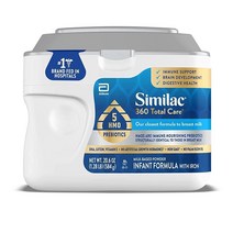 Similac 360 Total Care 유아용 분유 5가지 HMO 프리바이오틱스 모유에 가장 가까운 포뮬러 GMO 프리 베이비 포뮬러 파우더 584g(20온스) 통, 20.6 Ounc, Aptamil Gold Pr