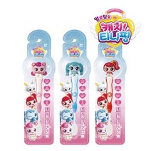 캐치티니핑 피규어 어린이 칫솔 하츄핑+꾸래핑+나나핑 1세트