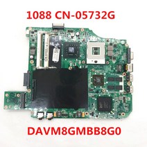 노트북 메인보드 Free Shipping High Quality Mainboard For DELL V1088 Laptop Motherboard CN-05732G DAV, 한개옵션0