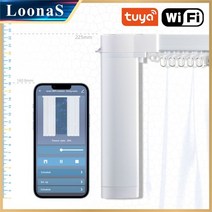 3 세대 짧은 Tuya Wifi 전기 스마트 커튼 모터 동력 시스템 트랙로드 지능형 지원 Alexa Google Assist 자동커튼 3세대 tuya wifi전동커튼