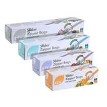 이지엔 슬라이더 지퍼백 특대형 12p + 대형 15p + 중형 20p + 소형 20p 세트, 3세트