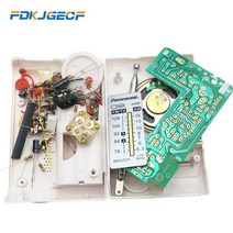 진공관 라디오 빈티지 레트로 라디오 cf210sp amfm 스테레오 키트 diy 전자 조립 세트 키트 학습자 7월 dropship