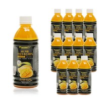 파모빗 찐 망고 착즙 주스 100%, 24병, 350ml