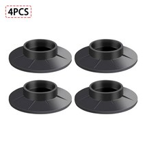 방진고무패드 고무발 스프링 진동 방지 2/4Pcs 방진 피트 패드 미끄럼 세탁기 지원 댐퍼 스탠드 고무 다리