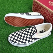 (국내매장판) 반스(Vans) 클래식 슬립온 체커보드 블랙 VN000EYEBWW
