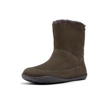 Camper 여성용 모던 앵클 부츠 다크 그레이.