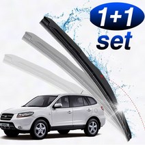 나nanr_싼타페CM 와이퍼 세트 600mm450mm 교체 차량유리 교체용 하이브리드 간편 자동차 고급 앞유리 닦이♥sksnfll, ♥iwantbee