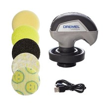 Dremel Versa 파워 스크러버 키트 스크럽 대디 클리닝 스폰지 패드 5개 포함 - 방수 무선 전기 스핀 스크러버 고속 주방 가정 및 욕실용 다중 표면 청소 PC10
