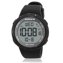 시계 남성 2022 xonix 스포츠 럭셔리 남성 relogio masculino led 디지털 다이빙 수영 아크릴 거울 잠수정 손목 시계 ny