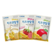 포켄스 과일먹은치즈 덴탈껌 100g 3종, 1set, 3가지맛 세트