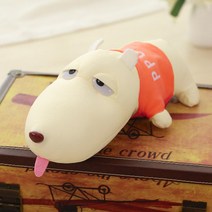 아이디오 강아지 대나무 숯 입자 제습 인형 공기 청정 차량용 멍멍이 습기 모형 공기정화 다용도 탈취인형 리얼펫 차량 선물 다기능 건강, 오렌지색