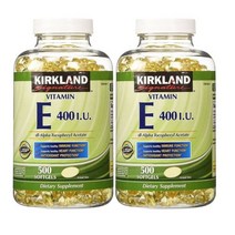 Kirkland Signature 비타민E 500정(2팩), 2팩, 500정
