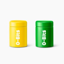 닥터노아 오비츠 고체치약 전용 틴케이스, 오비츠 고체치약 전용 틴케이스(노랑)