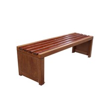 나무 벤치 의자 벤치형 소파 통원목 롱 우드 긴의자, 참나무120x40x45cm