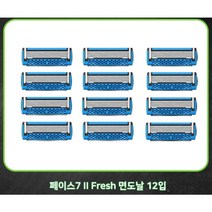 도루코 페이스7투 프레시 온라인기획 면도날기획세트 총 12입, 12개, 5세트