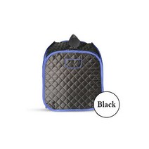 휴대용 스파 룸 스팀 사우나 유용한 전신 슬리밍 접이식 디톡스 테라피 스팀 사우나 캐빈 1 인용, Black